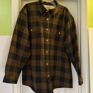 Red Head Brand Co. Long Sleeve Button Down Fleeced Lined Shirt